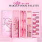 🔥 50 % RABATT! All-in-One Makeup Palette Book Set（Praktisches Buchdesign, platzsparend und leicht transportierbar.）