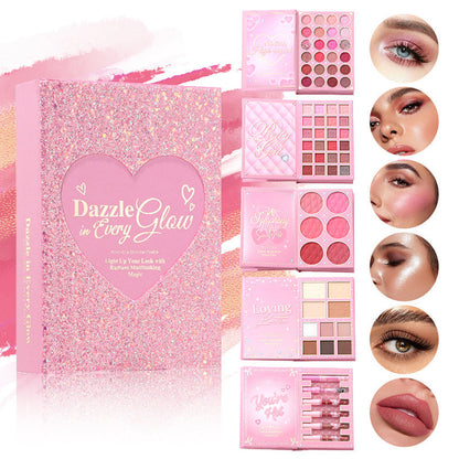 🔥 50 % RABATT! All-in-One Makeup Palette Book Set（Praktisches Buchdesign, platzsparend und leicht transportierbar.）