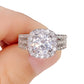 Women's Cubic Zirconia Halo Ring