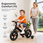 4-in-1 Convertible Kids Tricycle Balance Bike Stroller