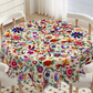 📢📢 JETZT 50 % RABATT!! ⏰Retro Floral Tablecloth