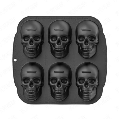 💀 JETZT 50 % RABATT!! 🧊 DIY Silikonform Dödskalle Isbitar – Livsmedelsgodkänd, Långsamt Smältande & Perfekt För Whiskey, Cocktails & Halloweenfester 🎃