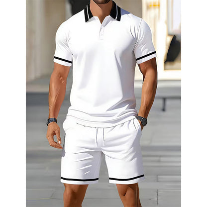 📢📢40% RABATT !!⏰Men's Casual 2-Piece Set Summer Tracksuit