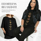 📢📢40% RABATT !!⏰Damen Lässiges Herz-Print Kurzarm T-Shirt
