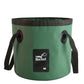 🧊 50% RABATT! ✨ Faltbarer tragbarer Angelkübel – Geeignet als Eiskübel, Wasserbehälter, für Autowäsche & Campinggeschirr 🎣