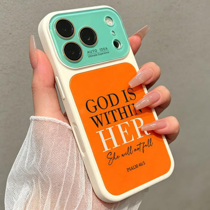 📢📢 JETZT 50 % RABATT!! ⏰ Stylische Colorblock Soft-Hülle für iPhone