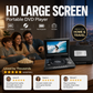 📢📢50% RABATT !!⏰📺 7,8" HD Tragbarer DVD‑/EVD‑Player, Akku‑betrieben, unterstützt DVD/CD/USB/SD, für Zuhause und unterwegs