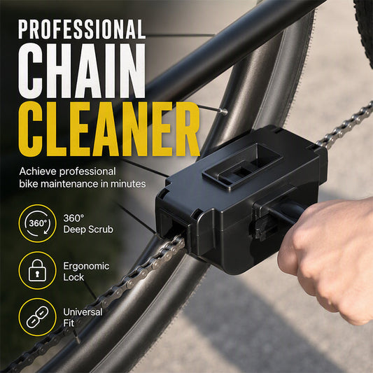📢📢50% RABATT !!⏰Tiefenreinigung‑Kettenreiniger – 74 Bürsten, profi-sauber & schnell – Ideal für MTB, Rennrad & E-Bike 🔧