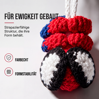 📢📢50% RABATT !!⏰Gehäkelte Spinne als Auto-Anhänger-Ornament
