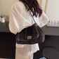 📢📢50 % RABATT !! ⏰Retro-Schultertasche mit großem Fassungsvermögen und Kettenriemen