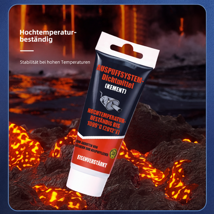 📢📢50% RABATT !!⏰Hitzebeständiger Klebstoff für Auspuffreparaturen