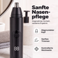 📢📢50% RABATT !!⏰Wiederaufladbarer Nasenhaartrimmer mit LED-Anzeige