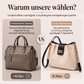 Geräumige Stroh-Schultertasche für Pendler