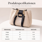Geräumige Stroh-Schultertasche für Pendler