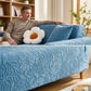 Rutschfeste 3D-Kamelien-Jacquard-Sofabezug