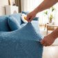 Rutschfeste 3D-Kamelien-Jacquard-Sofabezug
