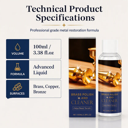 ✨ JETZT 50 % RABATT ✨ Professioneller Messingpolierer & -reiniger – Bringt den Glanz von Metalloberflächen zurück ✨