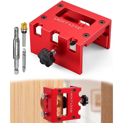 📢📢50% RABATT !!⏰Türschloss-Einbausatz für Holztafeln / Holztüren