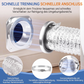 Magnetisches Kupplungs-Verbindungs-Set für Trocknerabluft