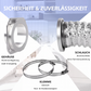Magnetisches Kupplungs-Verbindungs-Set für Trocknerabluft