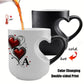 💝50% RABATT! ✨Farbwechselnde Keramiktasse mit Herzhenkel, Valentinstag