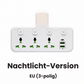[Praktisches Geschenk] Anschlusssteckdose mit Typ-C-Ladestecker