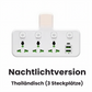 [Praktisches Geschenk] Anschlusssteckdose mit Typ-C-Ladestecker