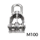 📢📢50% OFF !! ⏰304 Stainless Steel Swivel Pulley Block Heavy Duty Wire Rope Lifting Wheel