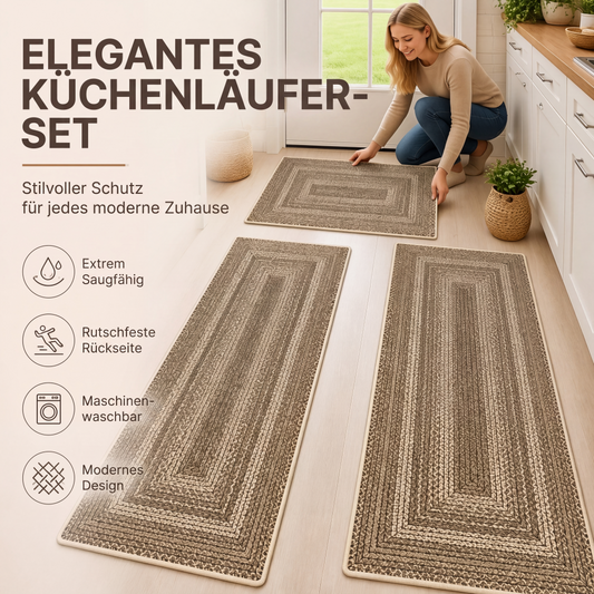 📢📢50% RABATT NU!! ⏰Elegante gewebte Läuferteppich