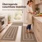 Elegante gewebte Läuferteppich