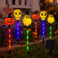 📢📢50% OFF !! ⏰Wasserdichte Halloween-Kürbis-Stecklichter