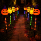 📢📢50% OFF !! ⏰Wasserdichte Halloween-Kürbis-Stecklichter