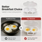 🍳 50% RABATT! Mikrowellen-Eierkocher –  Perfekt für das schnelle Frühstück, Weich- & Hartgekochte Eier in Minuten ✨
