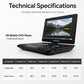 📀 50% RABATT! 🎬 Multifunktionaler tragbarer HD-DVD-Player – HD-Bild, kompakt & vielseitig – Ideal für Reisen, Auto & zu Hause 📺