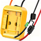 📢📢50% RABATT !!⏰Power Wheels Adapter für DeWalt 18V/20V Akku mit Schalter & Sicherung