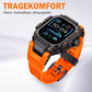 📢📢40% RABATT !!⏰Robuste Schutzhülle mit Armband für 49 mm Smartwatch