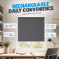 🪟 50% RABATT! 🔋 Elektrisches Verdunkelungsrollo mit Akku – Wiederaufladbar, höhenverstellbar & einfach zu montieren – Ideal für Büro, Balkon & Zuhause 🌙
