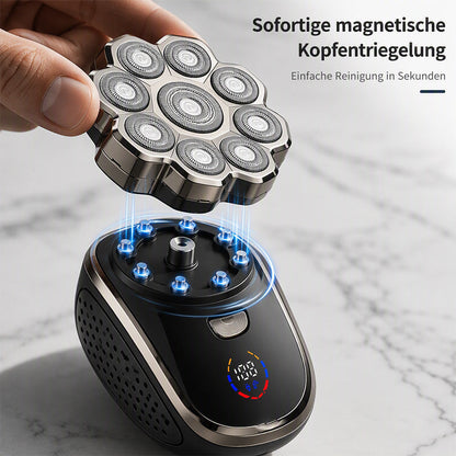 📢📢50% RABATT !!⏰Wasserdichter elektrischer Haarschneider mit Akku