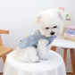 Niedliche Jeansjacke für Hunde im Prinzessinnen-Stil