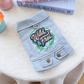 Niedliche Jeansjacke für Hunde im Prinzessinnen-Stil