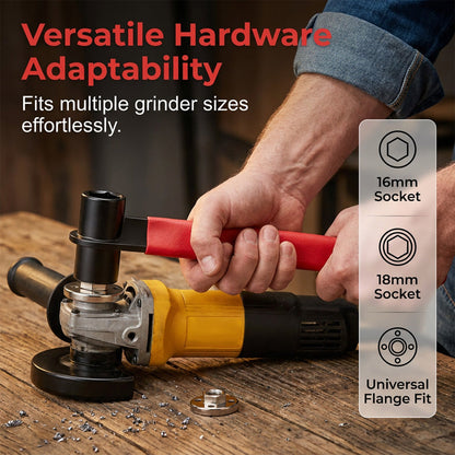 📢📢50% RABATT !!⏰Multifunktions-2-in-1-Winkelschleifer-Schlüssel – Robuste Bauweise, vielseitig & einfach zu bedienen – Ideal für schnelle Werkzeugwechsel & Reparaturen 🛠️