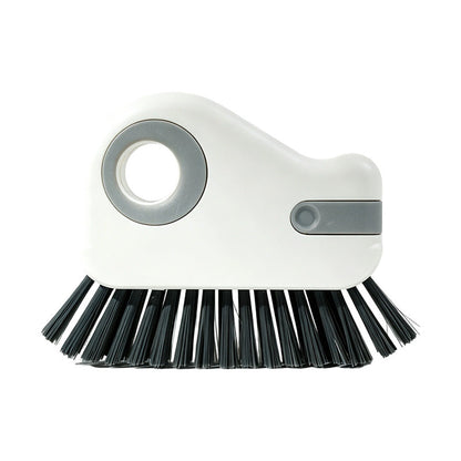 🧹 50% RABATT!✨ 2‑in‑1 Fugenreinigungsbürste mit Schaber, feste Borsten, ideal für Fensterrahmen & schmale Spalten🧽