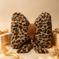 🎀JETZT 50 % RABATT!! 🐆 Dekokissen in Schleifenform mit Leopardenmuster – Weiches Sofakissen als Rückenstütze für Zuhause und Büro