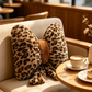 🎀JETZT 50 % RABATT!! 🐆 Dekokissen in Schleifenform mit Leopardenmuster – Weiches Sofakissen als Rückenstütze für Zuhause und Büro