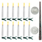 📢📢40% RABATT !!⏰Magischer Zauberstab-Fernbedienung Schwebende LED-Stabkerzen Set
