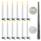 📢📢40% RABATT !!⏰Magischer Zauberstab-Fernbedienung Schwebende LED-Stabkerzen Set
