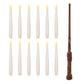 📢📢40% RABATT !!⏰Magischer Zauberstab-Fernbedienung Schwebende LED-Stabkerzen Set