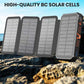 📢📢40% RABATT !!⏰Solar-Powerbank 20000mAh mit LED-Taschenlampe – Solarladefunktion, hohe Kapazität & helles Licht – Ideal für Outdoor, Camping & Notfälle 🔦