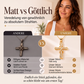 ✨ Glänzende Kreuzanhänger-Halskette für Damen mit gedrehtem Knoten – Jetzt im Sommer-Sale! 💛