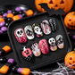 ✨ JETZT 50 % RABATT! !✨Halloween Aufklebe-Nagelset